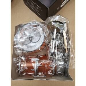 Axe Heaven Vistalite Transparent Amber Ludwig Mini Drum Set